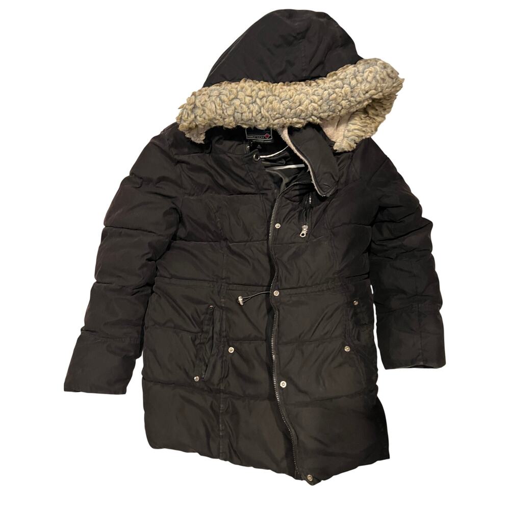 Halitech Heavy Weight Parka Hooded Jacket Womans XL